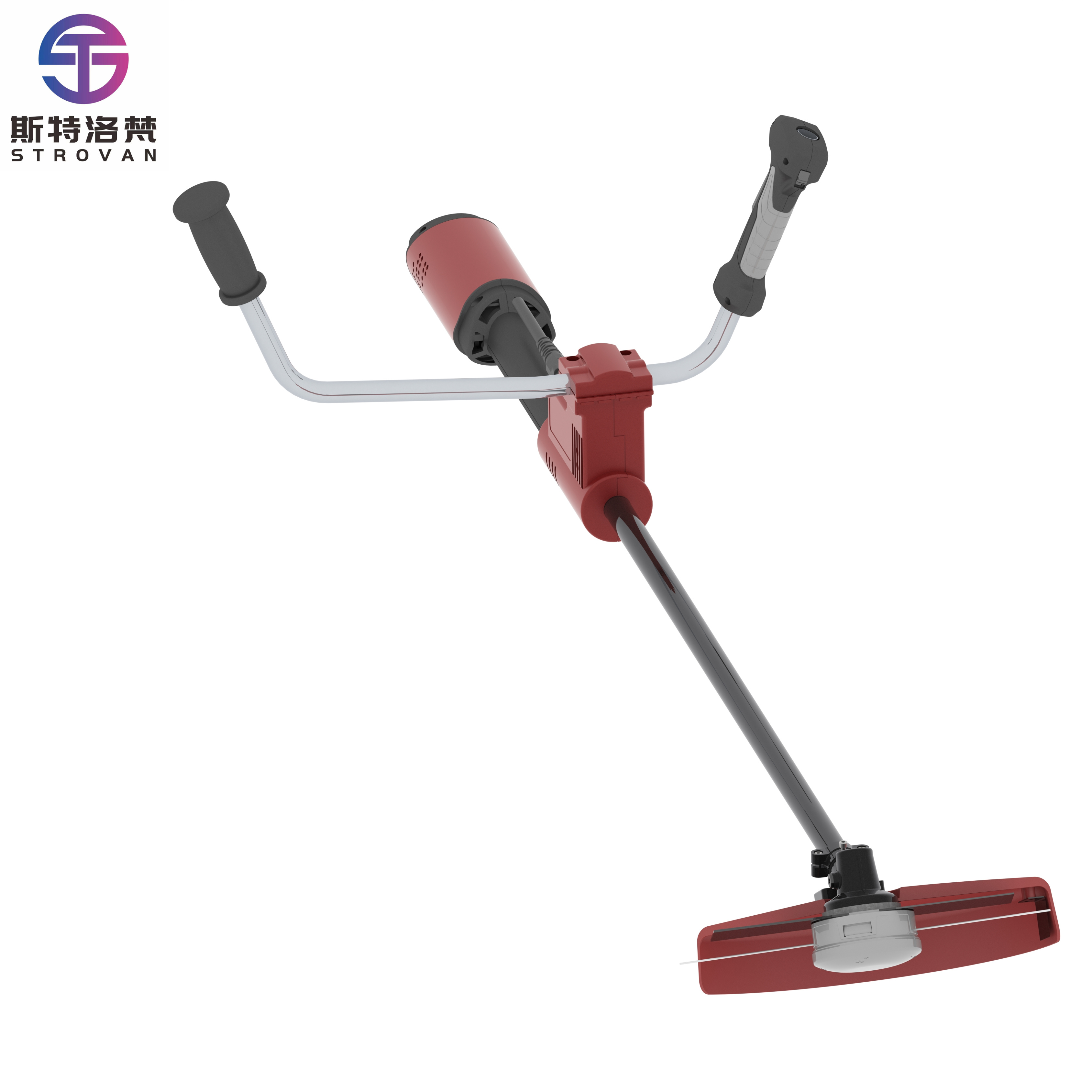 Power Tools Professional - Akumulatorowa, mocna, elektryczna kosiarka do trawy,