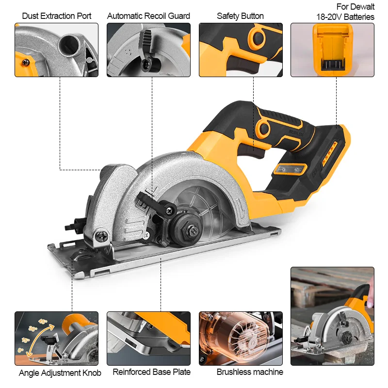 Elektryczna piła tarczowa bezs – Power Tools Electrical recenzja i cena
