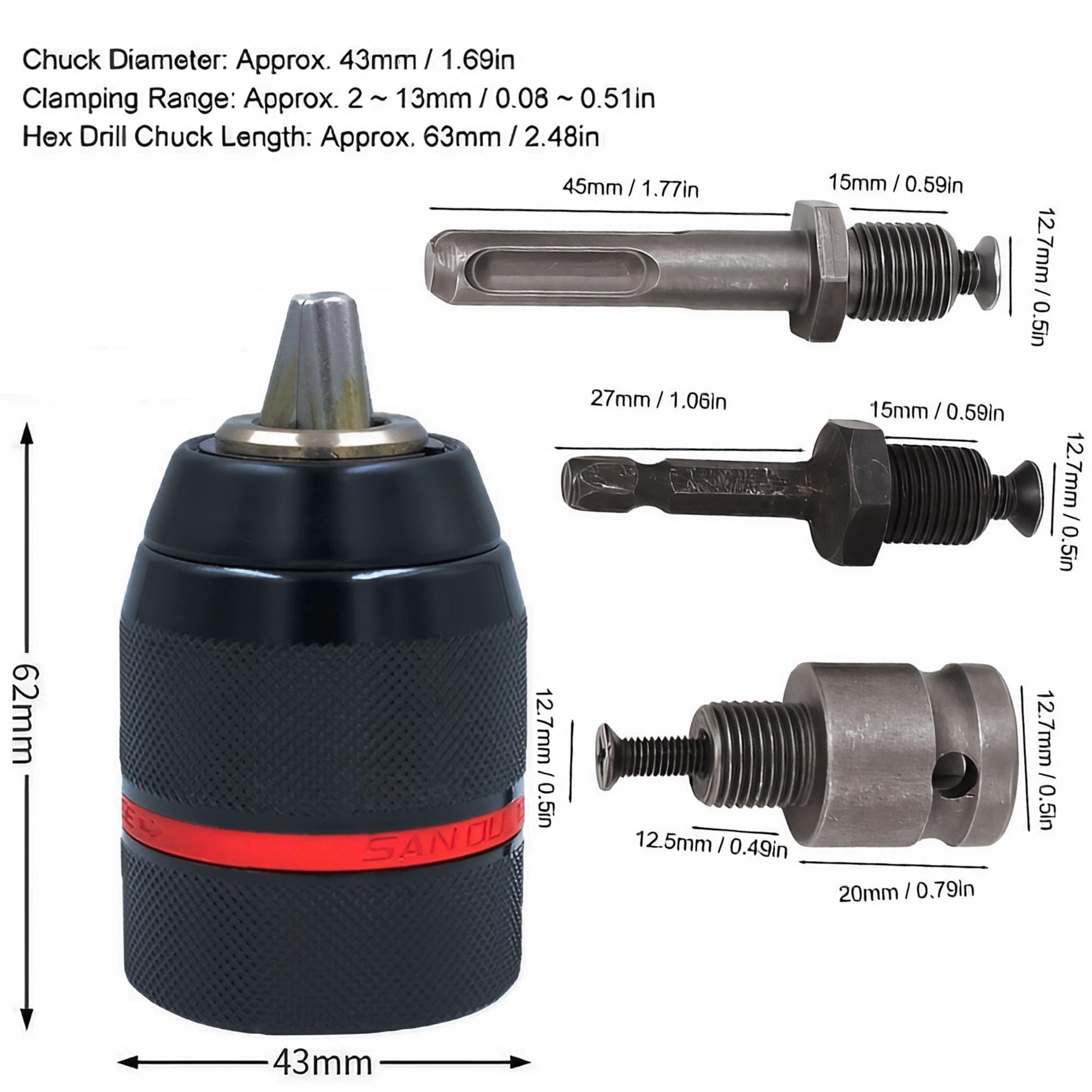 Bezkluczykowy uchwyt wiertarsk – Power Tools Professional recenzja i cena