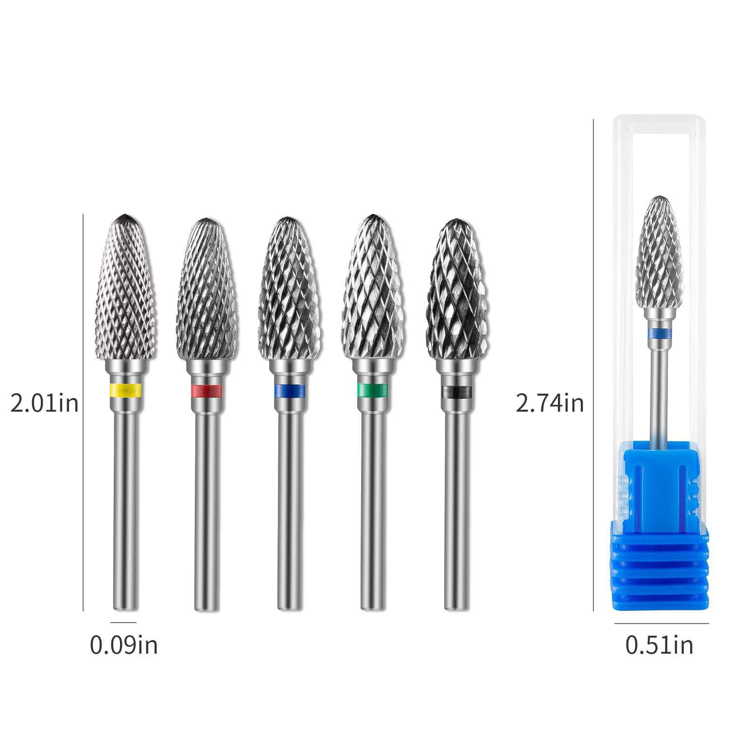 1/5 szt. Frez do paznokci z wę – Power Tools Professional recenzja i cena