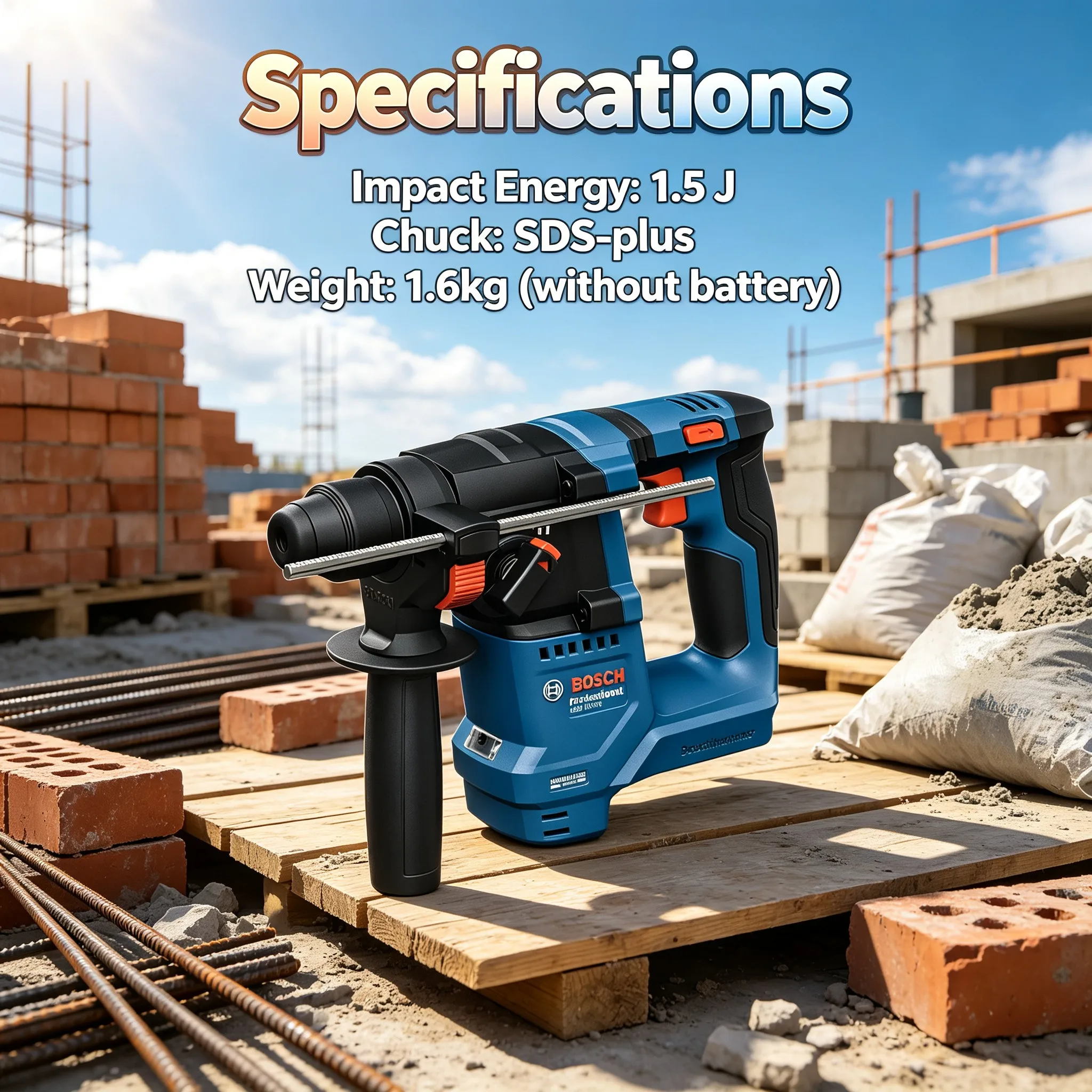 BOSCH GBH 18V-18 – akumulatoro – Power Tools Professional recenzja i cena
